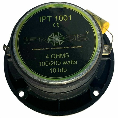 2 Tweeter IPNOSIS IPT1001 IPT 1001 Sensibilidad 101 DB 200 Vatios Máximo Portero - Imagen 8 de 12