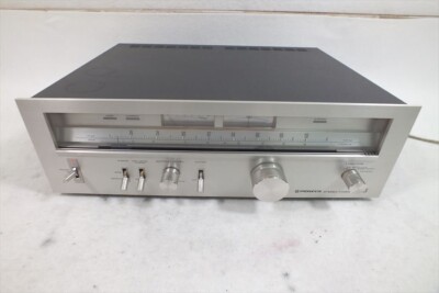 Vintage PIONEER TX-8800 II FM/AM stereo tuner Silver AC100V Vintage PIONEER TX-8800 II FM/AM stereo tuner Silver AC100V