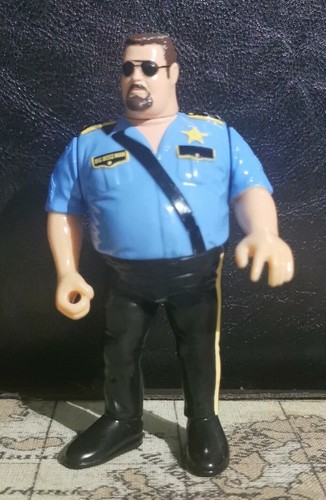 WWE THE BIG BOSS MAN HASBRO WRESTLING FIGURE WWF S...