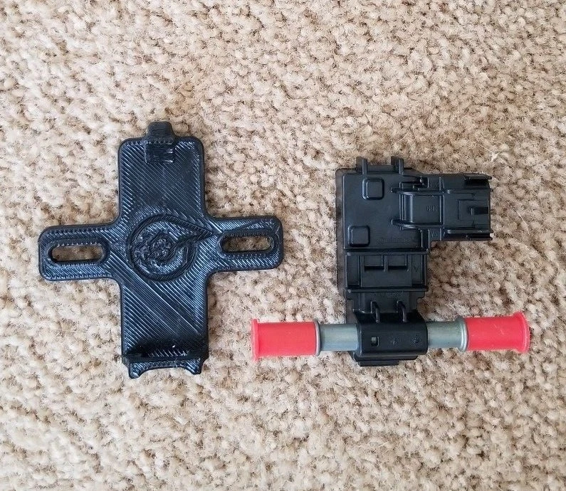 MOUNT for AEM 30-2200 - Ethanol Content Flex Fuel Sensor bracket - Image 3 of 4