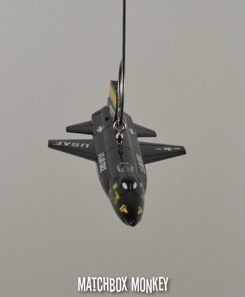 USAF NASA X-15 Avión de Investigación Espacial Cohete Personalizado Navidad Adorno Nave Modelo Foto 3 de 4