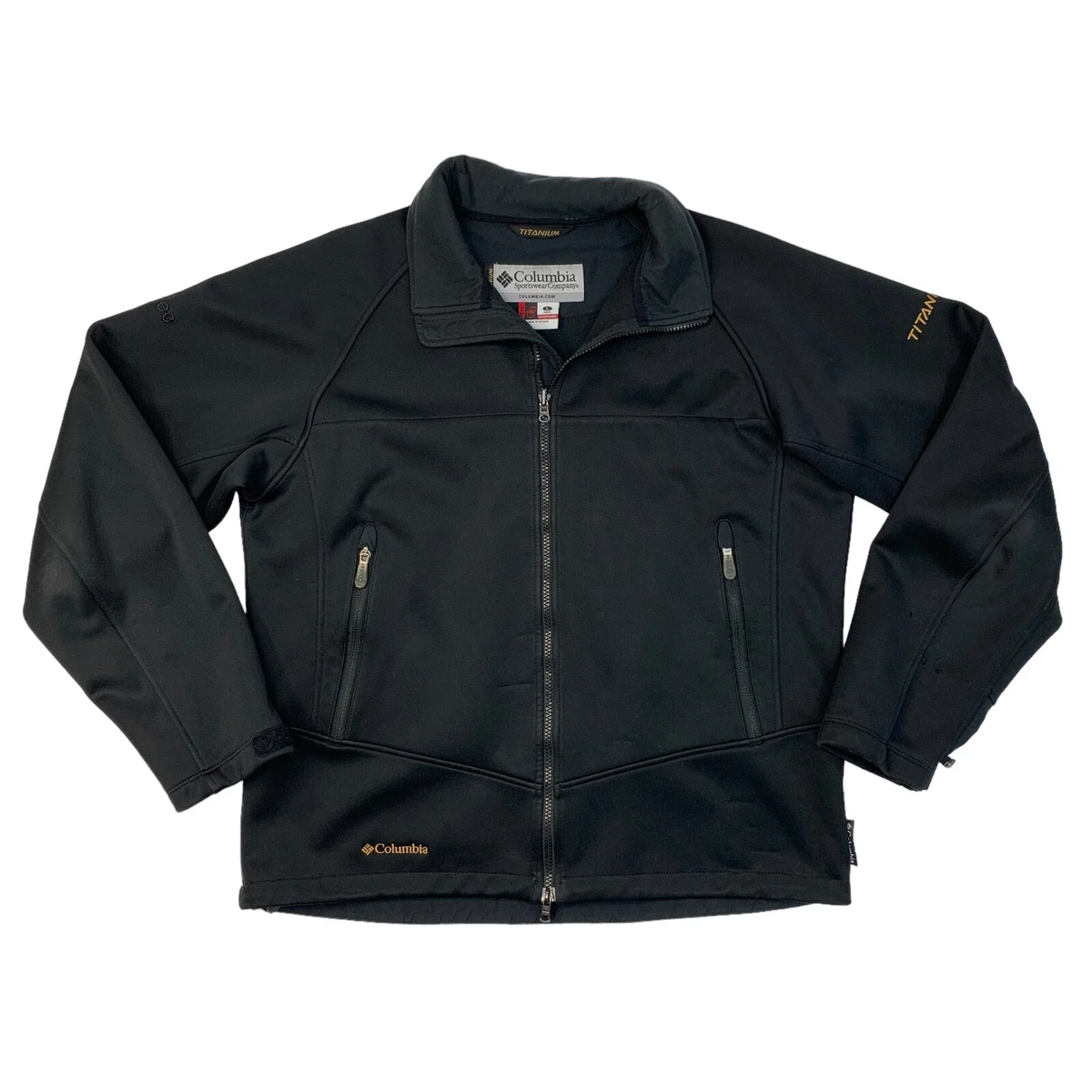 Columbia titanium cheap black jacket