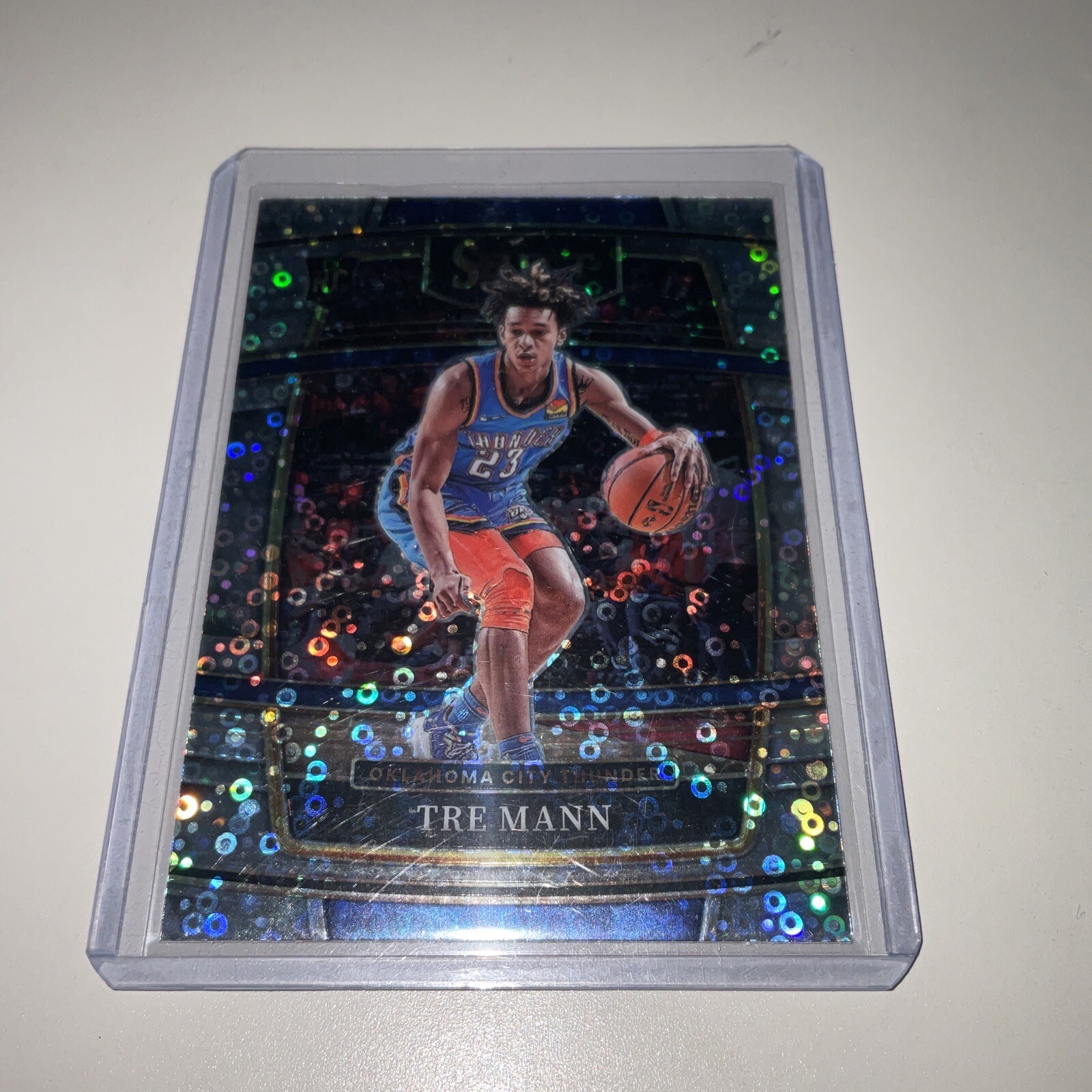 2021-22 Panini Select Concourse Disco Prizm Tre Mann #36 Rookie RC