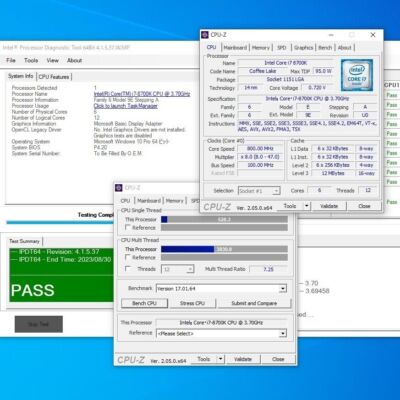 Intel Core i7-8700K LGA1151 6c/12t 95W 3.7Ghz For ASUS ROG Strix