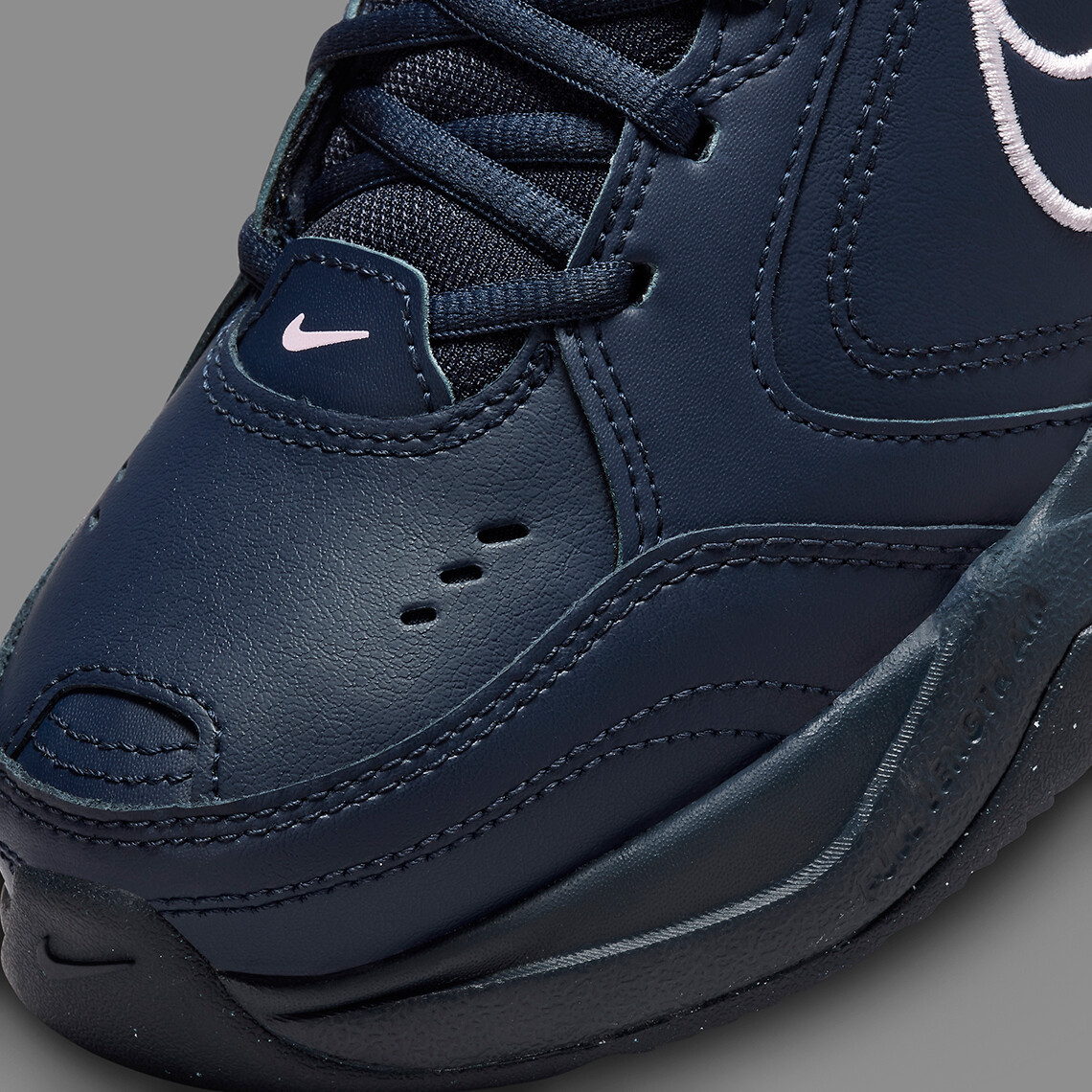 Nike Air Monarch IV 4 AMP Obsidian Blue Pink Foam FB7143-403  display picture 3