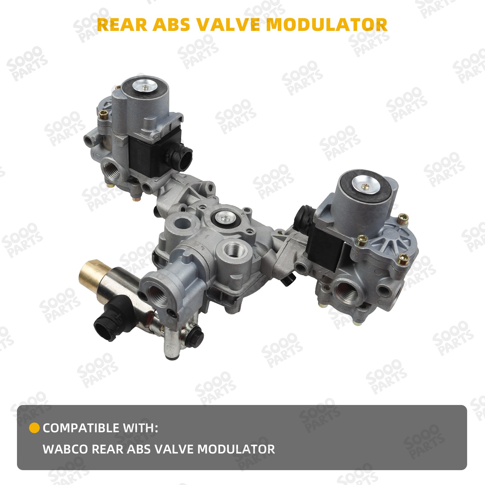 Rear ABS Relay Valve Modulator Package For 4725001320 4725002320 20421945 Wabco