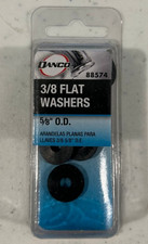 DANCO 88574 3/8 Rubber Flat Washers-5/8" O.D. New FREE SHIPPING