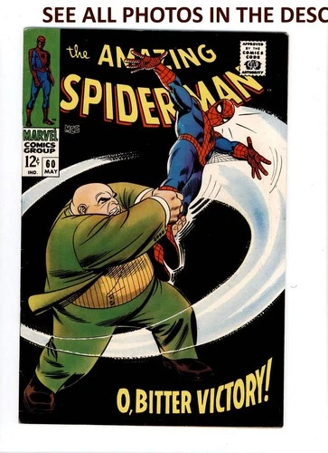 Amazing Spider-Man #60 Comic MAY 1967 VG/FN Marvel Comics Kingpin (HG)