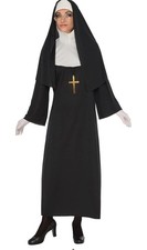 NEW Nun Costume for Adults, Women's XLg 1X 16/18W Cosplay Halloween Theater
