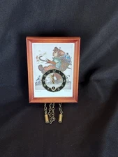 Vintage Hummel Wind Up Mini Wall Clock West Germany