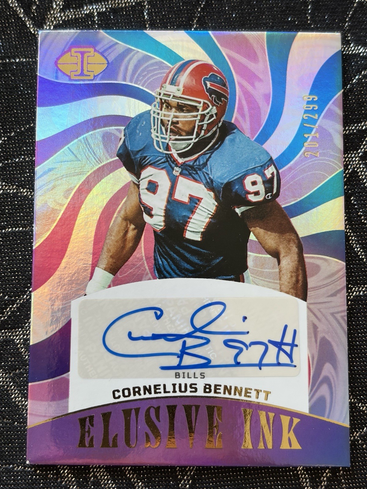 2023 Panini Illusions - Elusive Ink Cornelius Bennett #EI-CBE /299 (AU)