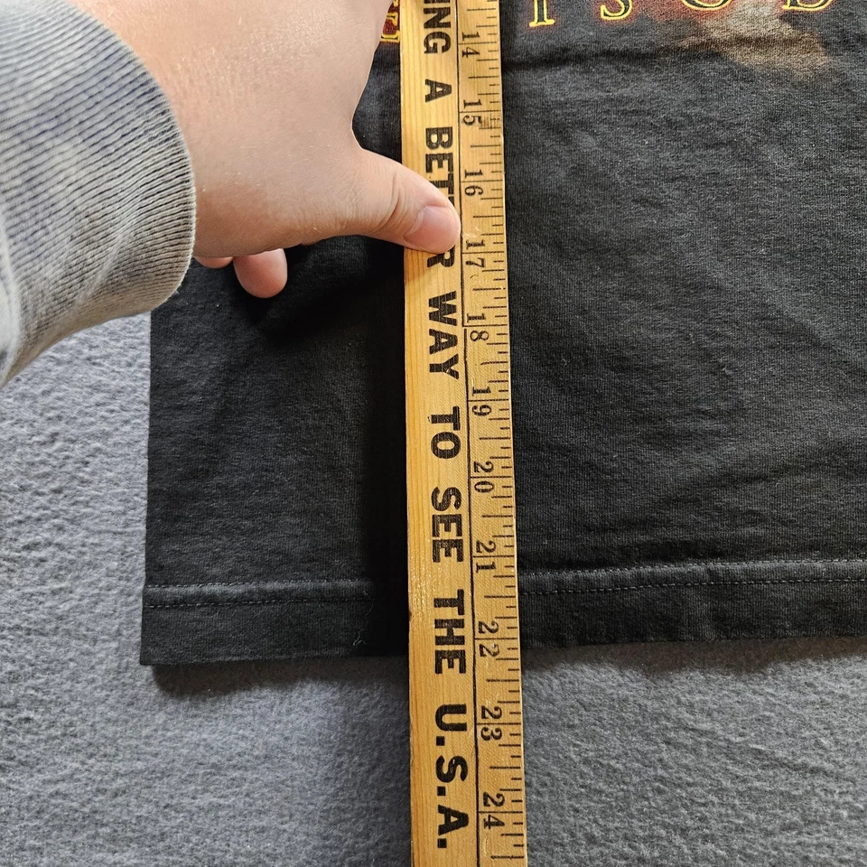 Camiseta Star Wars Episódio II Juventude Grande Preta Filme Ficção Científica Jedi Duelo Gráfico - Imagem 4 de 4