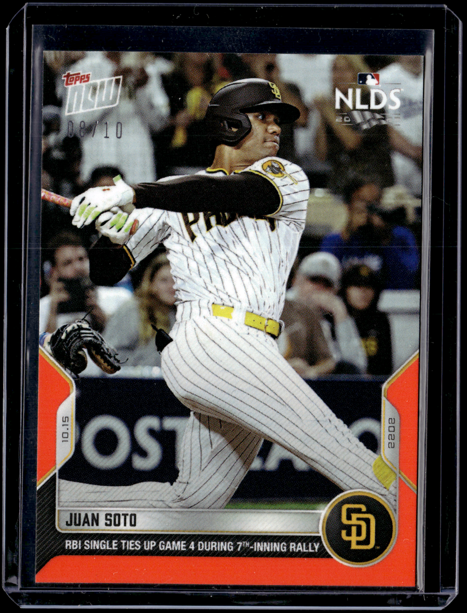 0 MLB Juan Soto Topps Card NOW TOPPS Nationals Now | eBay Padres