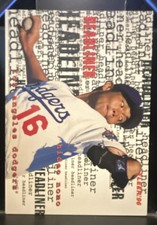 1996 Fleer Update - Headliners Hideo Nomo #14