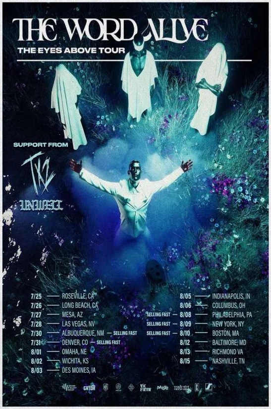 Fall Tour 2025 The Word Alive Poster