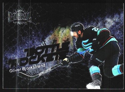 2022-23 SkyBox Metal Universe #BR-26 Oliver Bjorkstrand Bottle Rockets