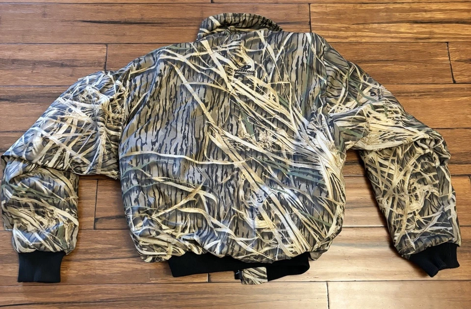 Mustang Survival MJ6214 Camo Flotation Bomber Jacket Realtree Max-4 Men’s L - Image 2 of 4