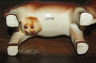 Vintage Mid-Century Ceramic Cow Creamer Japan Brown Cream Dairy Farm Animal — photo 6