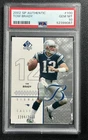TOM BRADY PSA 10 2002 SP AUTHENTIC #100 1284/2000 GEM MINT PATRIOTS