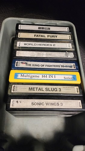 MVS Neo Geo Carts LOT Of 9