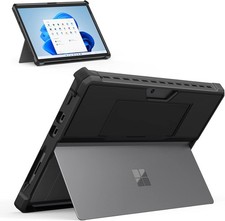 Case for Microsoft Surface Pro 8 13" Touchscreen, Rugged Cover with Hand Strap