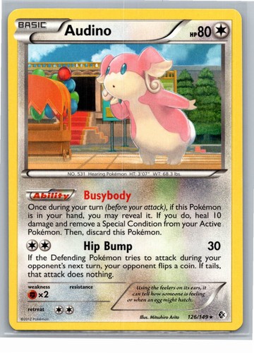 Audino 126/149 Boundaries Crossed Regular Rare