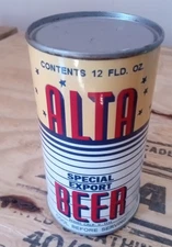Alta Special Export REPLICA/NOVELTY Flat Top beer Grace Bros Brewing Santa Rosa