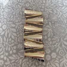 6 X Moet Chandon Gold Champagne Sippers Brand New For Mini Moet Bottles 