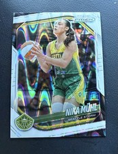 2025 WNBA Prizm Nika Muhl White Seismic #127 Seattle Storm