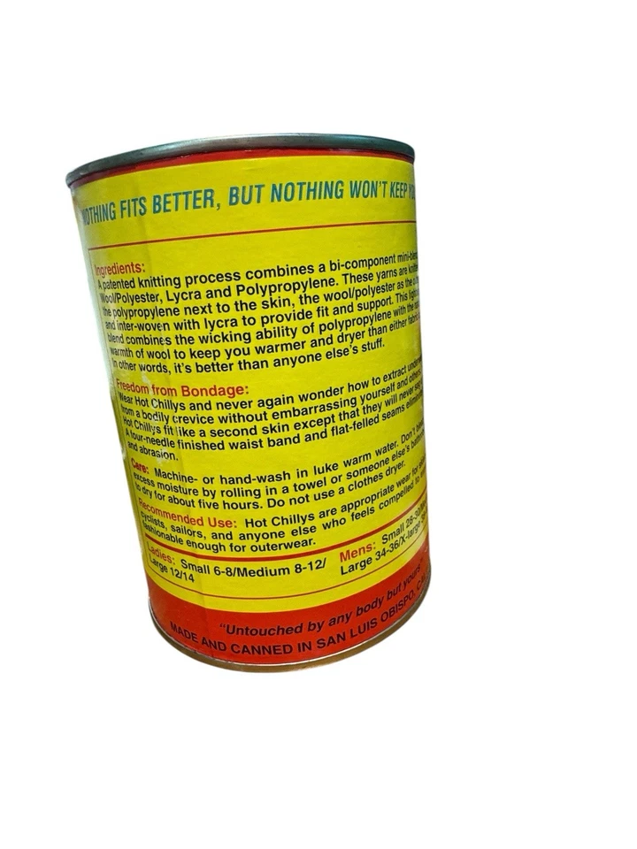 Hot Chillys ORIGINAL Performance Warmwear Negro Med 8/10 Mujer’s HC9011 Foto 4 de 4