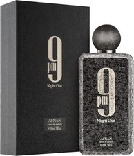 Afnan 9 PM Night Out Unisex Extrait de Parfum 3.4 Fl Oz Fragrance