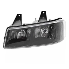For 2003-2014 Savana 1500 Front Left Headlight Clear & Black Plastic V
