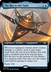 The Key to the Vault (Extended Art) #320 Outlaws of Thunder Junction