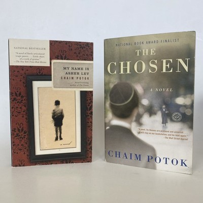 My Name Is Asher Lev | The Chosen | Paperback Books By Potok, Chaim Lot of 2