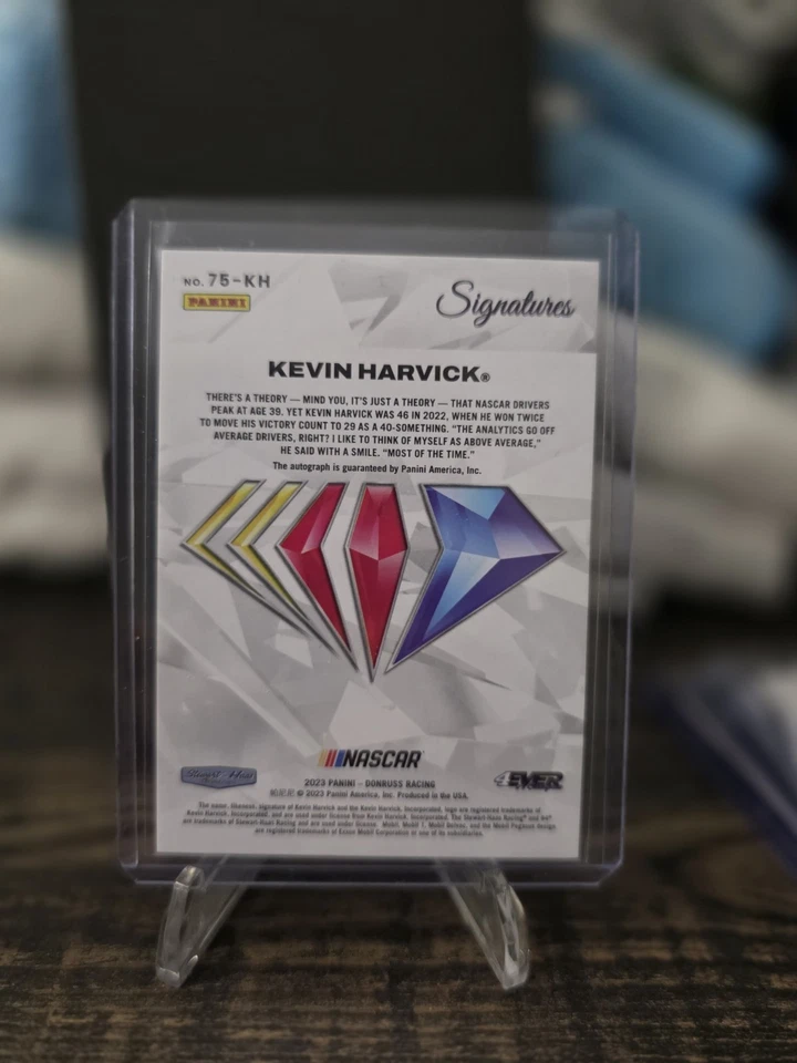 Panini Donruss Signatures 2023 Kevin Harvick/75 Foto 2 de 2