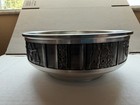 Vintage Konge Tinn Norwegian Pewter Bowl – Viking Scene Decorative Bowl — photo 4
