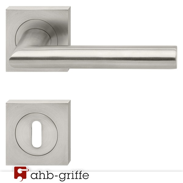 Karcher TüRgriff Verona Rosette Edelstahl Matt Bb TüRdrüCker TüRbeschlag-image