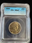 1950 P Washington Quarter 25c MS67 ICG No Reserve