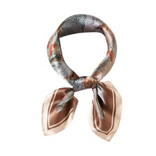 100 Mulberry Silk Neck Scarf 21x21 in Small Square Scarf for Women Gift