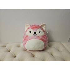 Squishmallows Pink Tie Dye Fox Plush Stuffed Animal Toy Fifi 8 Inch