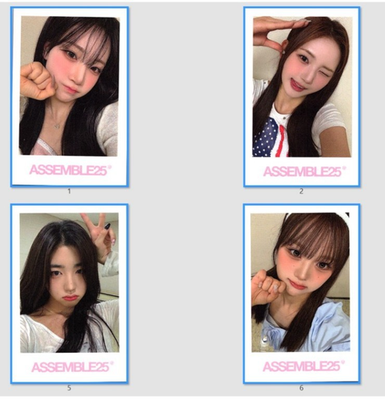 tripleS ASSEMBLE25 Photocard EVER LINE Fan signing event YooYeon