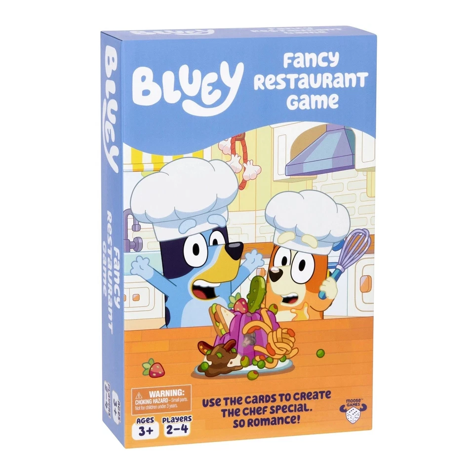 Bluey Fancy Restaurant Game NEW for Kids Family Bingo - image 2 of 3