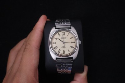 [Serviced] 1970 King Seiko KS Hi-Beat Roman Dial 25 Jewels Medallion 5621-7000