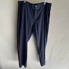 Kirkland Signature Performance Pant Navy Blue Sz 40 X 30 Pockets Zippers EUC