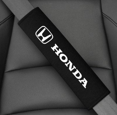 #ad 2 pieces suitable for Honda black car seat belt shoulder pad accessories $19.79