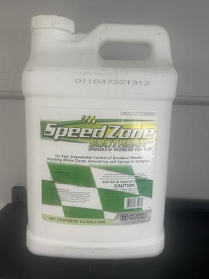 #ad Speed Zone 2.5gl Warm Season Turf Kills Anything Broadleaf Proven Product $190.00