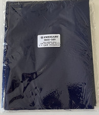 NEW ZWEIGART LUGANA 25 count NAVY 18" X 27" 3835-589 Cross Stitch Fabric