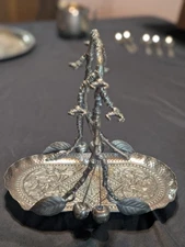 1897 James W. Tuft Boston Quadruple Plated Sterling Silver Dessert Set TRAY ONLY