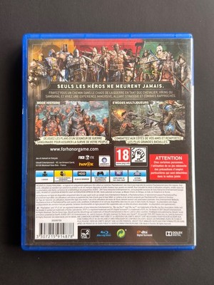 For Honor (PS4) – Neuf Sous Blister – Version PAL Français – Jeu D’action Médiéval