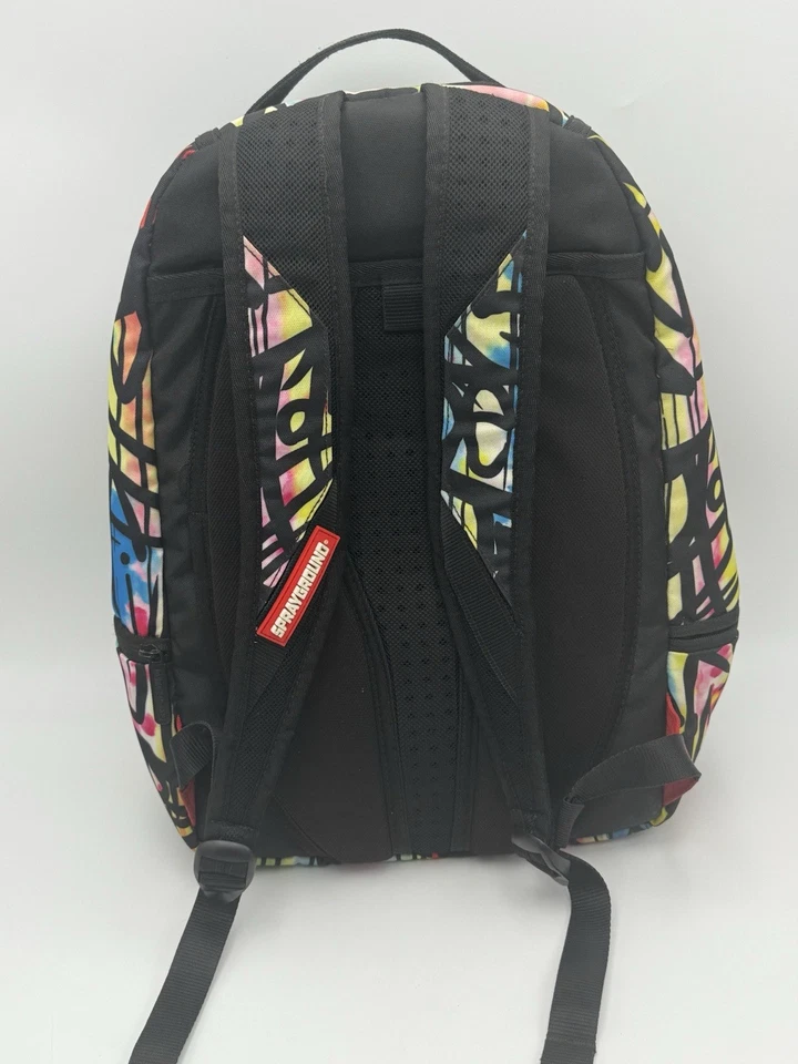 Sprayground NBA Atlanta Hawks Graffiti Backpack - Image 4 of 4